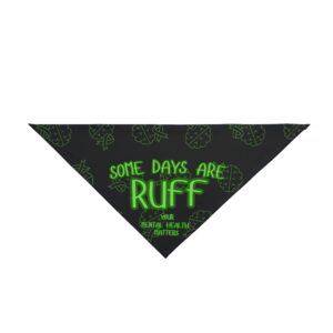 Pet Bandana - Mental Health Awareness, Cute Dog Accessory for Dog Lovers, Stylish Pet Gift for Special Occasions